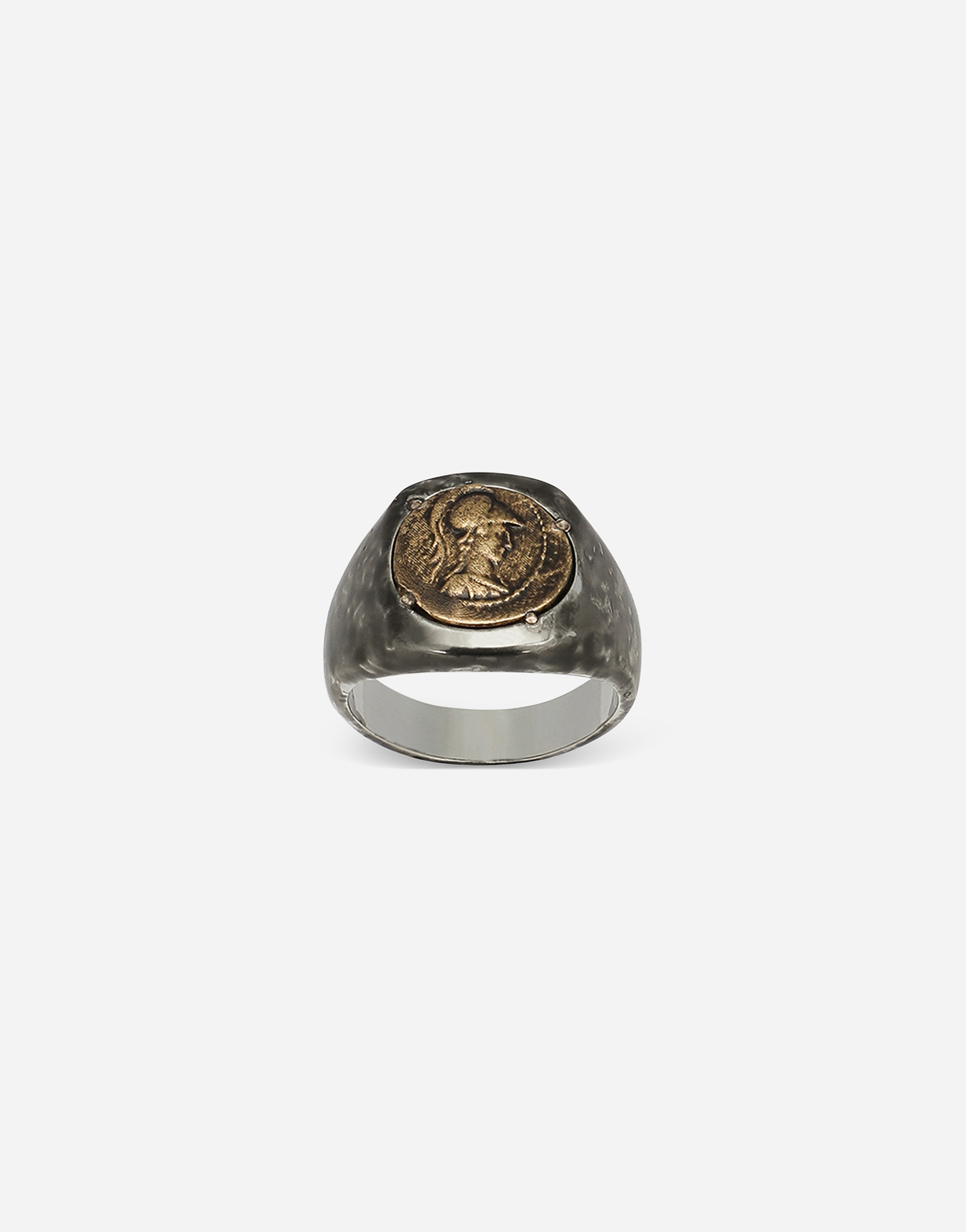 Ring with coin in Multicolor