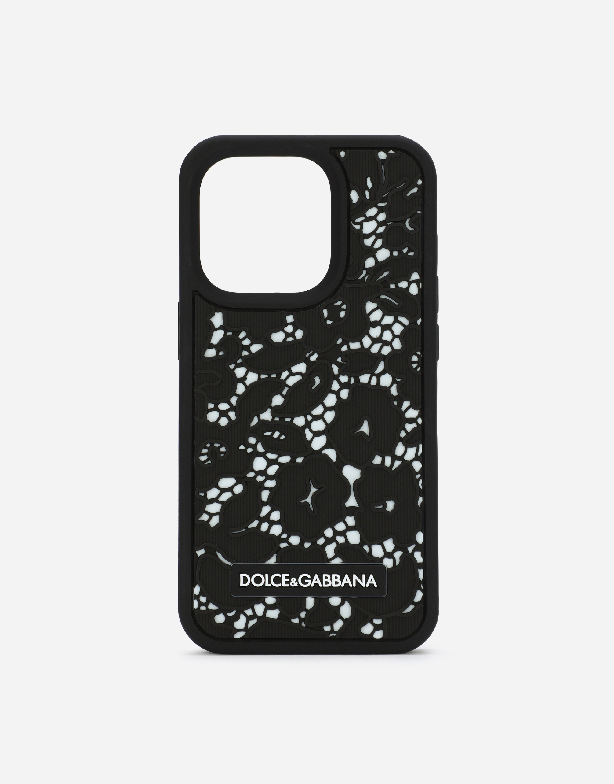 Lace rubber iPhone 14 Pro cover in Multicolor