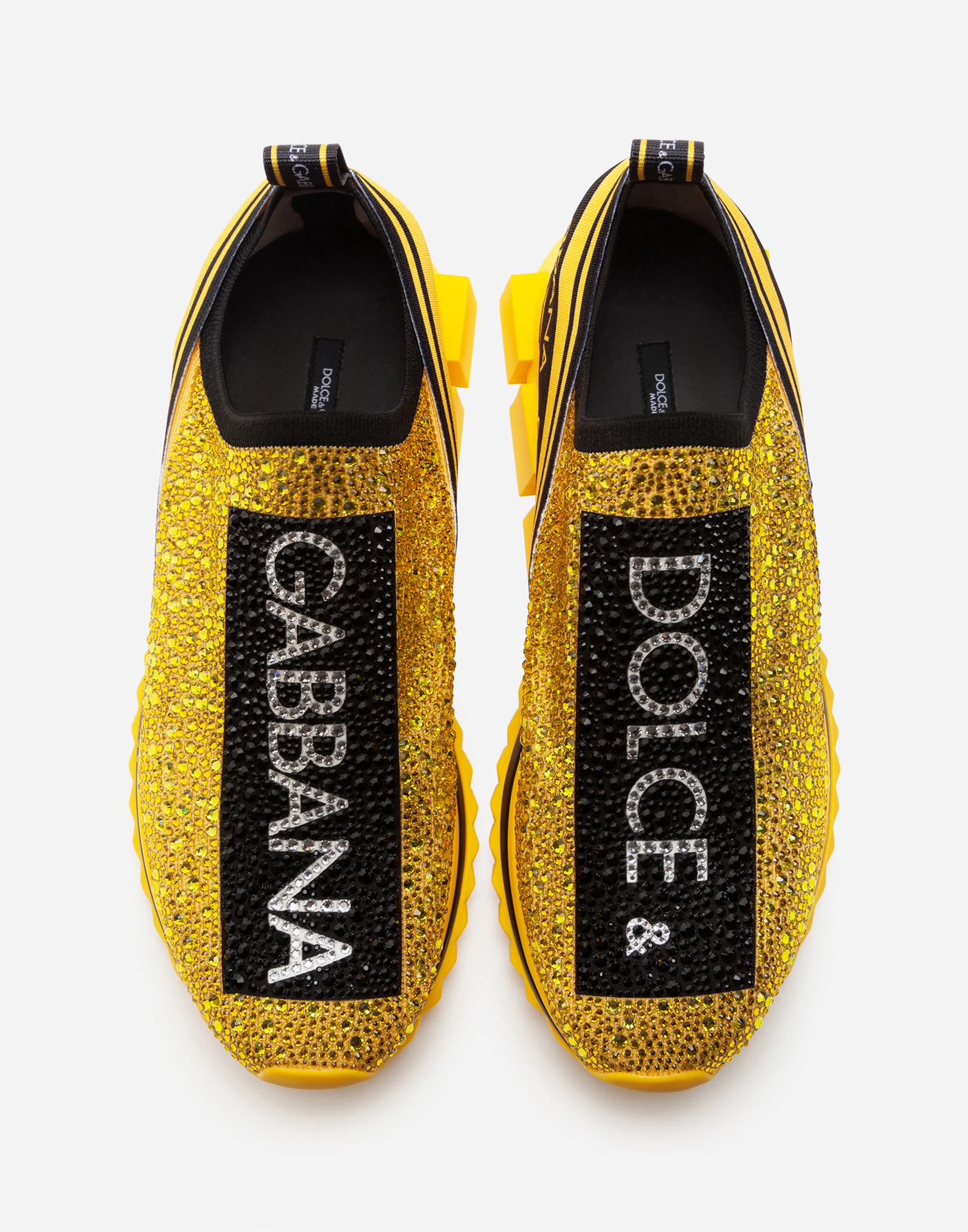 dolce gabbana sneakers yellow