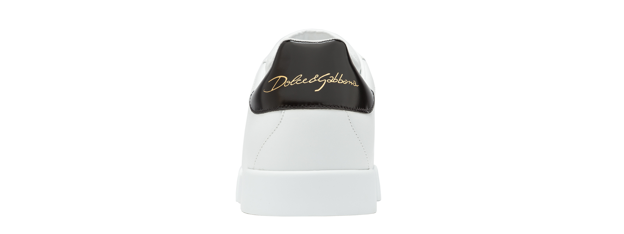 Leather Portofino sneakers - Men in White for Men | Dolce&Gabbana®