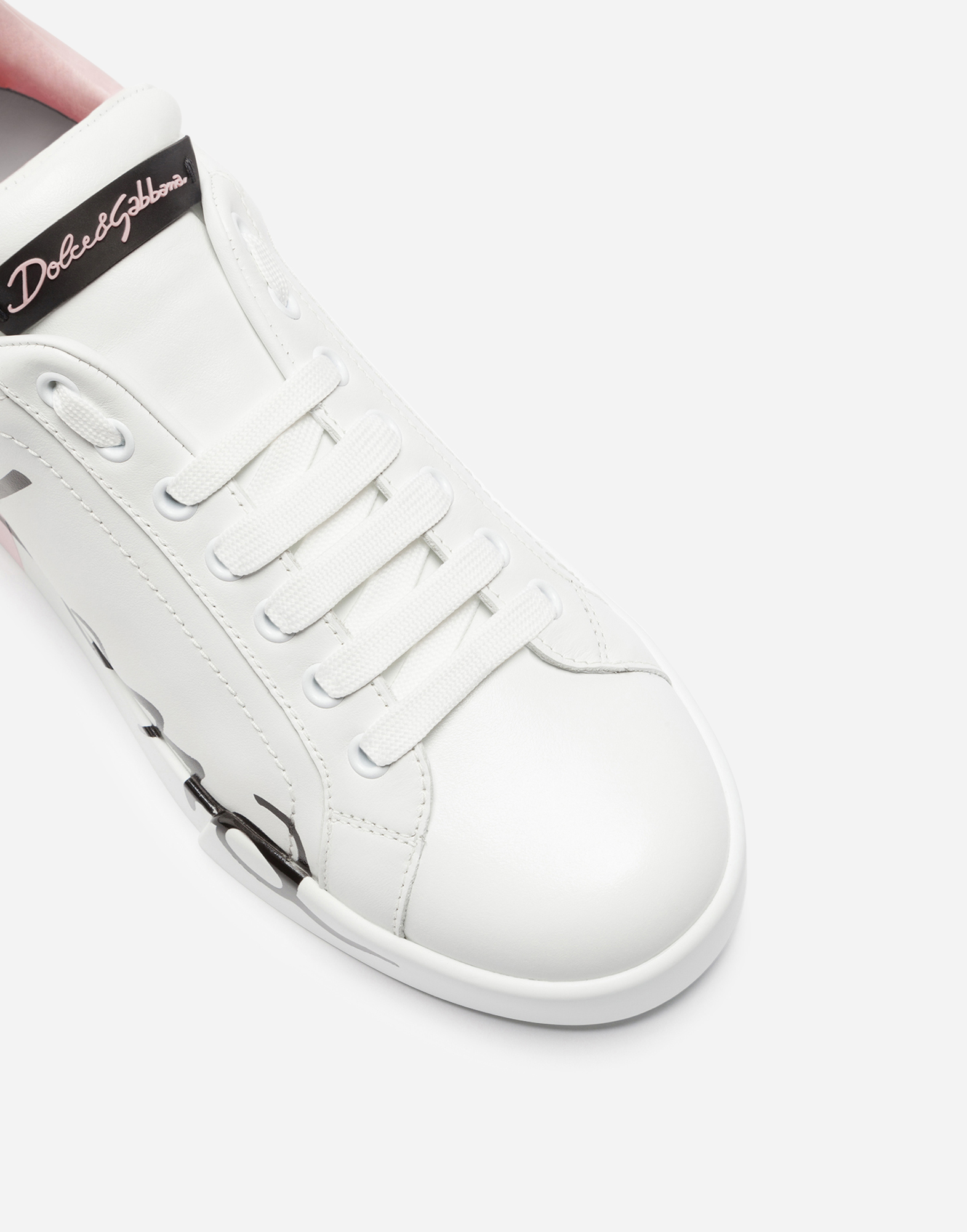dolce gabbana white shoes
